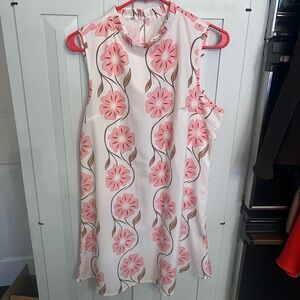 SHEIN Pink Floral Mini Dress